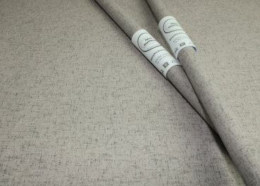 beschichtete Baumwolle meliert Leinenoptik beige ca. 50 x 70 cm